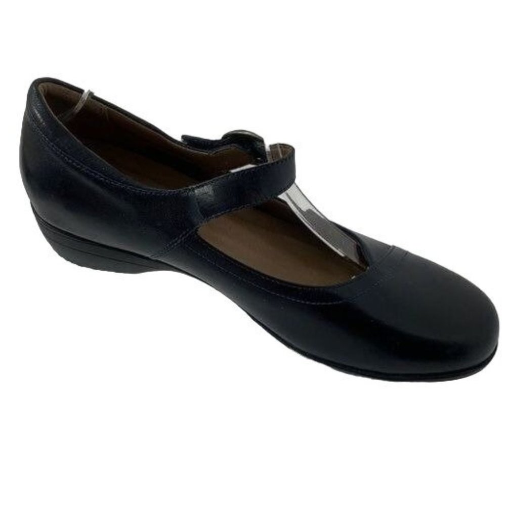 Dansko Women's Sandal size 40 Mary Jane Black